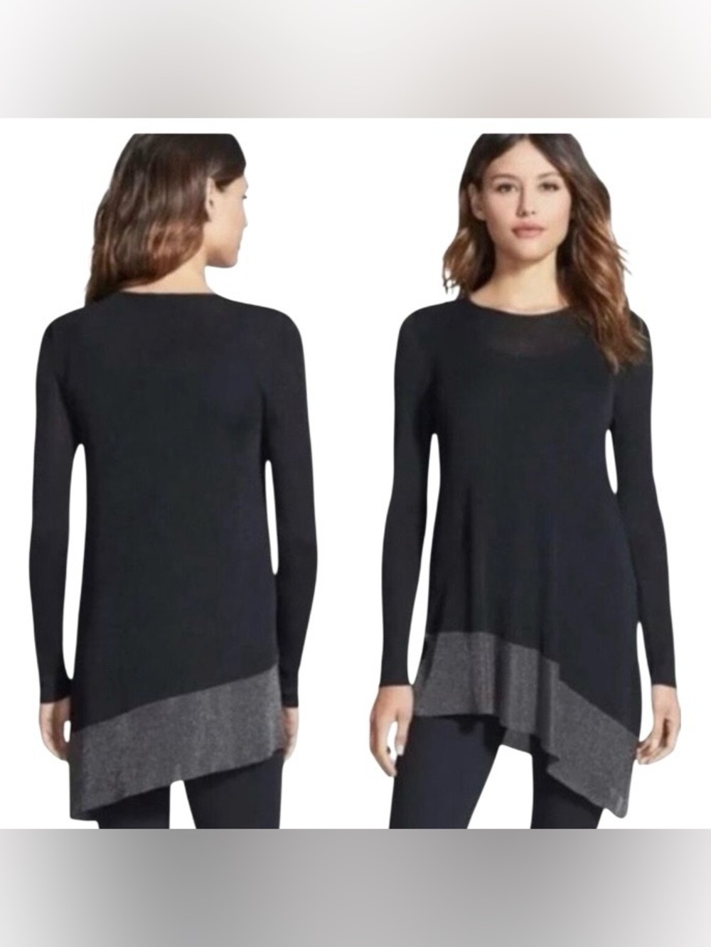 Eileen Fisher Asymmetric Tunic Top